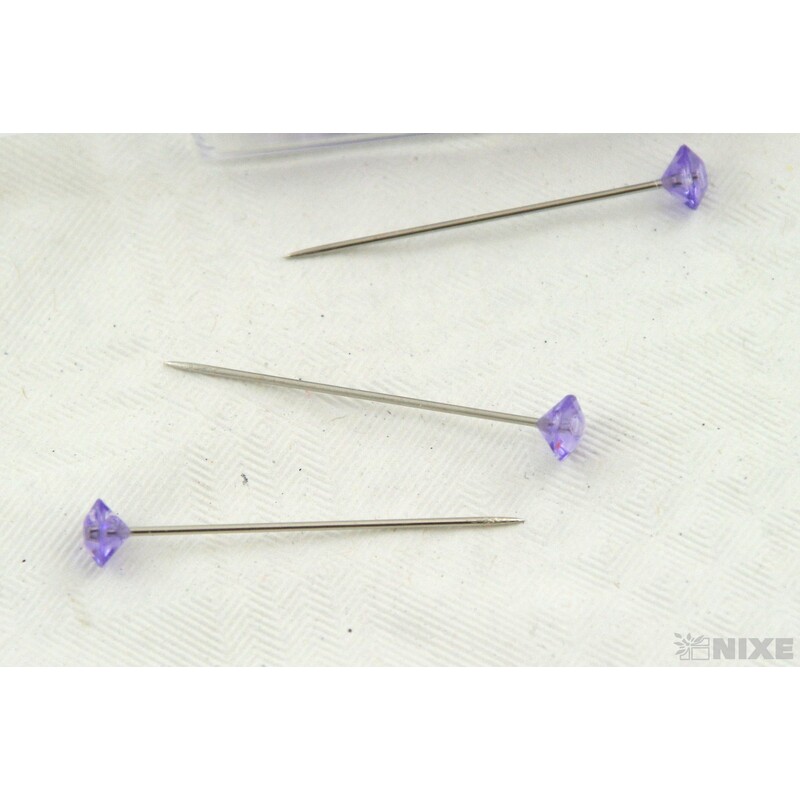 ŠPENDLÍK PL 5mmx4cm 72ks*FIALOVÁ