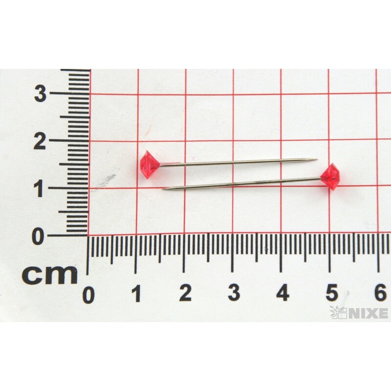 ŠPENDLÍK PL 5mmx4cm 72ks*ČERVENÁ