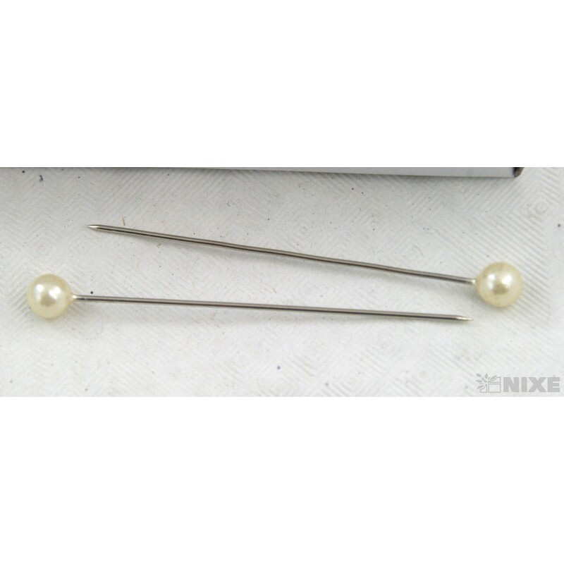 ŠPENDLÍK PL 5mmx5cm 144ks*KRÉMOVÁ