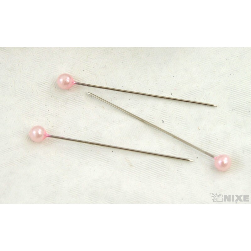 ŠPENDLÍK PL 5mmx5cm 144ks*RŮŽOVÁ SV.