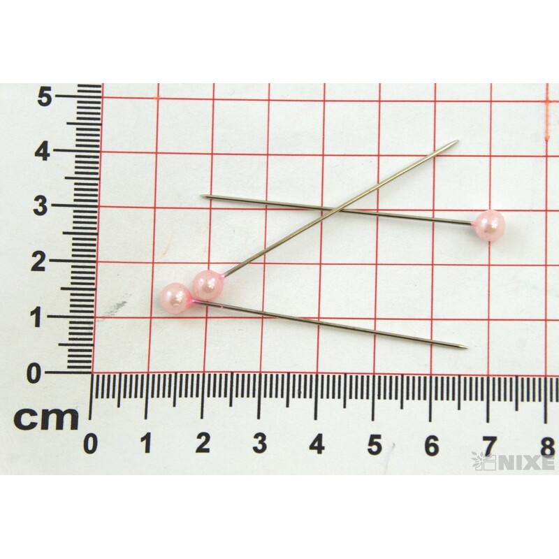 ŠPENDLÍK PL 5mmx5cm 144ks*RŮŽOVÁ SV.