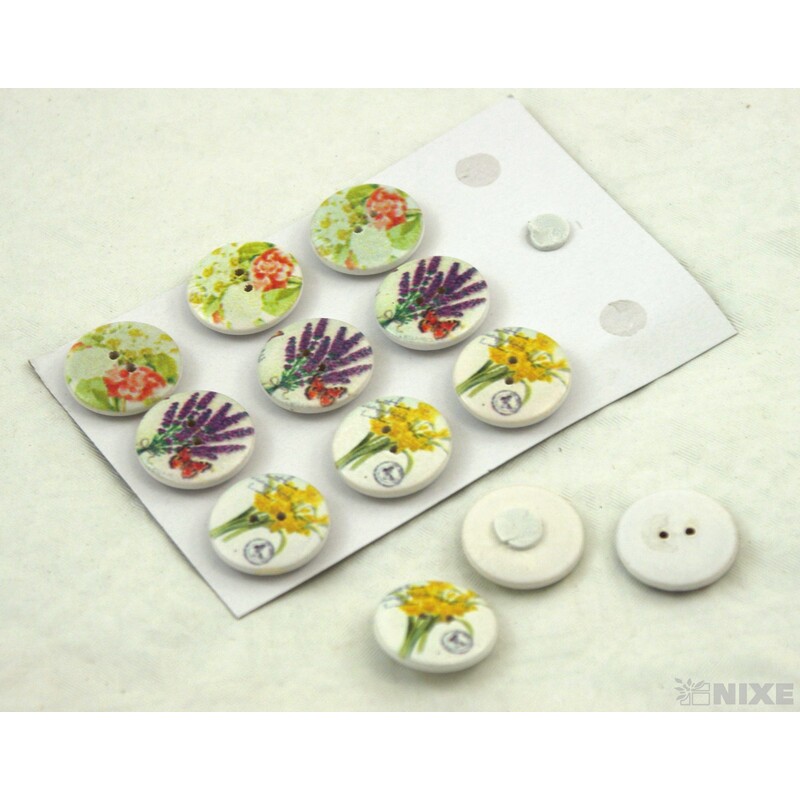 KNOFLÍK NALEP KYTKY 2,5cm 12ks*