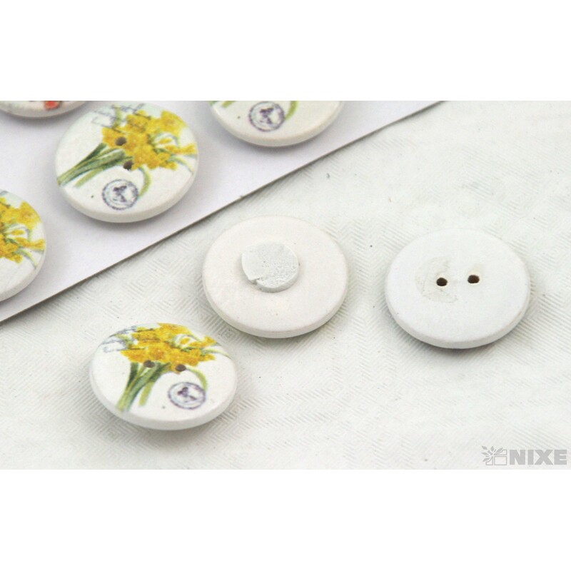 KNOFLÍK NALEP KYTKY 2,5cm 12ks*