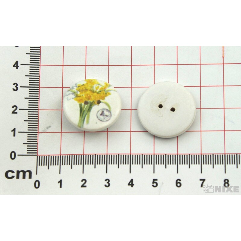 KNOFLÍK NALEP KYTKY 2,5cm 12ks*