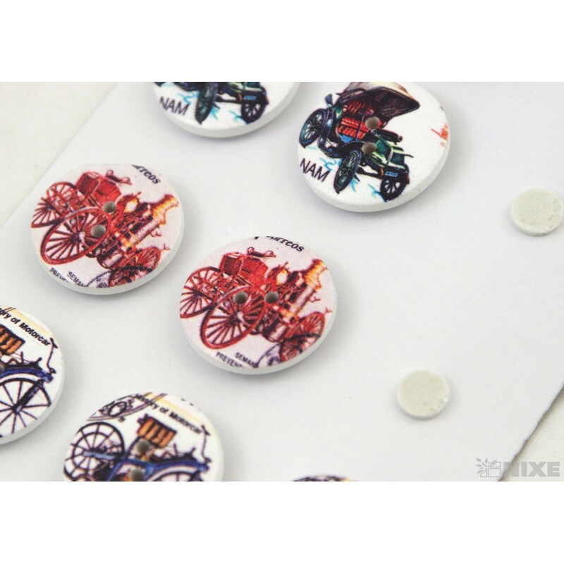 KNOFLÍK NALEP VETERÁN 2,5cm 12ks*