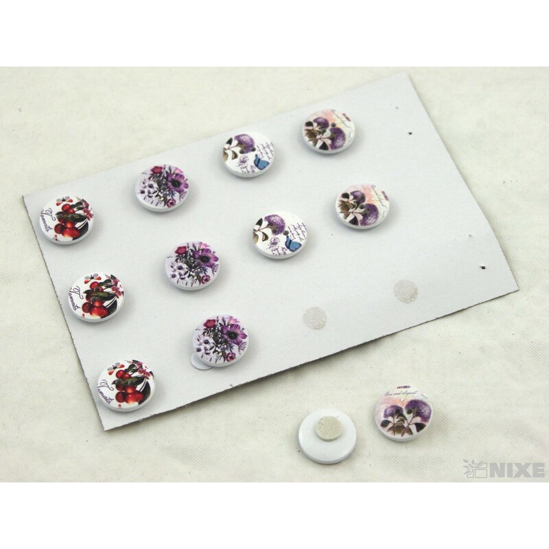 KNOFLÍK NALEP MIX 2cm 12ks*