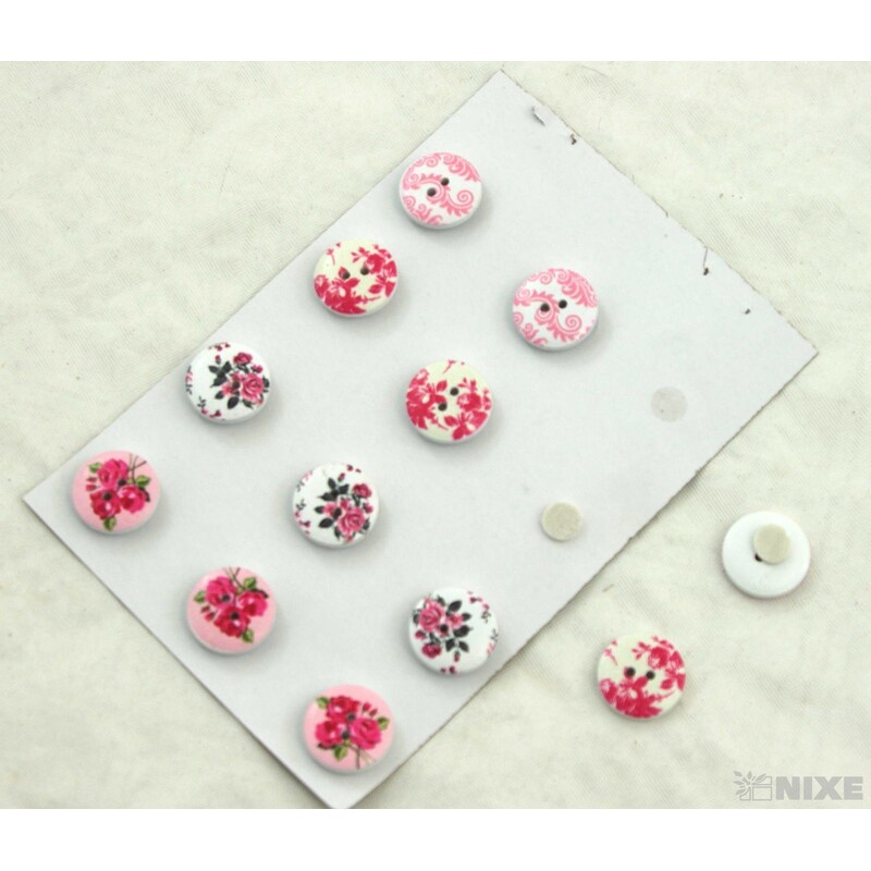 KNOFLÍK NALEP MIX 2cm 12ks*