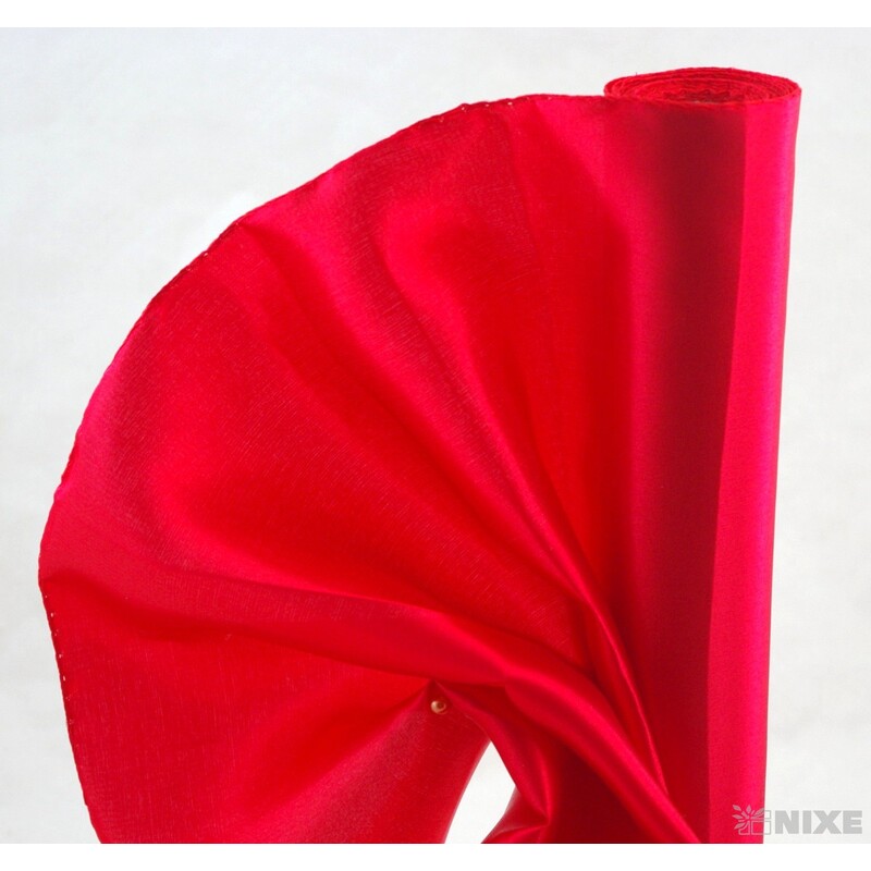 ROLE SATÉN 36cmx8,5m*ČERVENÁ