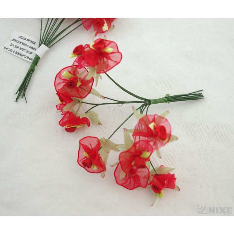 KYTIČKA SVAZEK 1x10cm 10ks 12sv*MIX BAREV