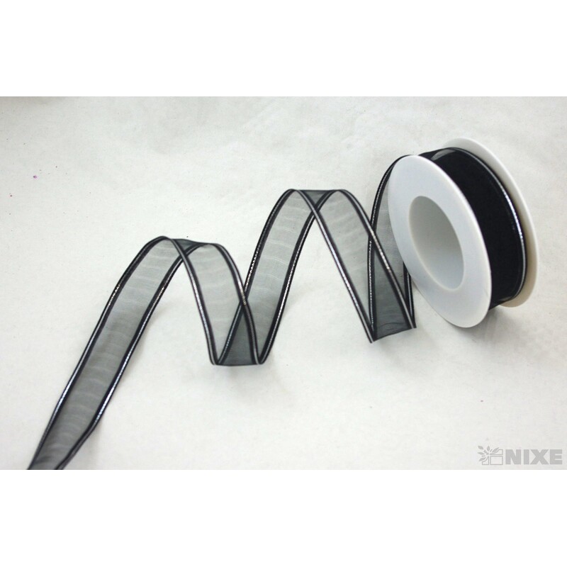 LUGANO 25mmx25m 3571*ČERNÁ 016