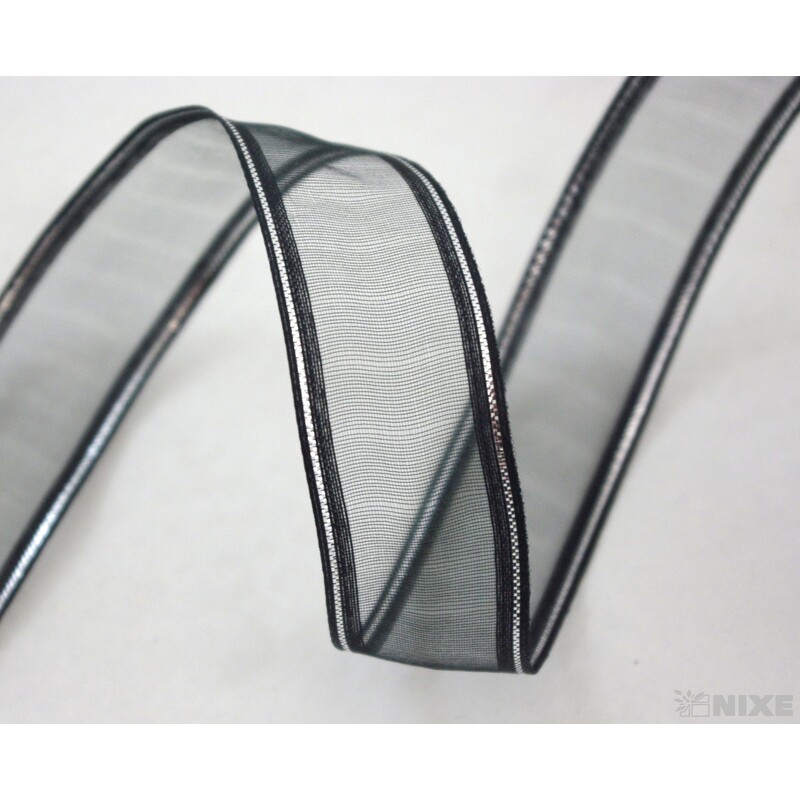 LUGANO 25mmx25m 3571*ČERNÁ 016