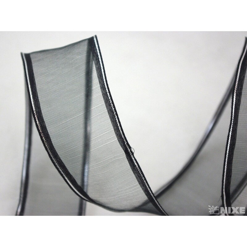 LUGANO 40mmx25m 3571*ČERNÁ 016