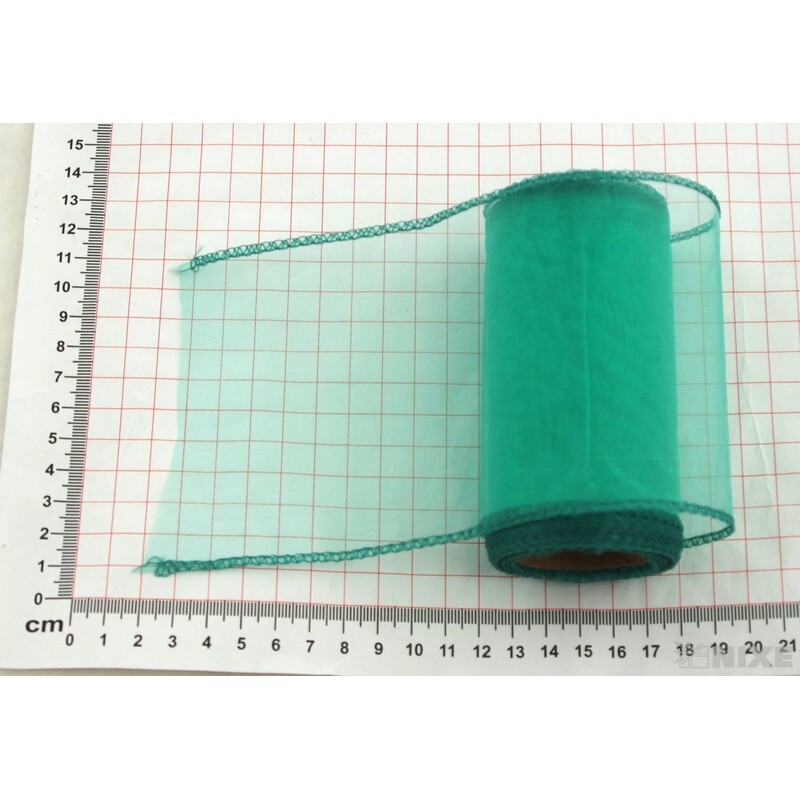 ORGANZA 10cmx10yd*TYRKYSOVÁ 034