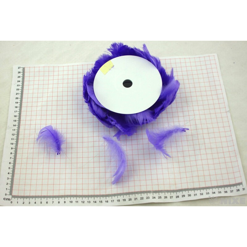 A043 PEŘÍČKA NA DRÁTKU 10m*FIALOVÁ C23