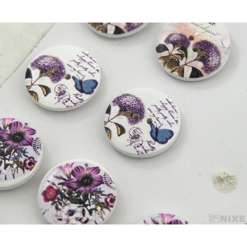 KNOFLÍK NALEP MIX 2,5cm 12ks*