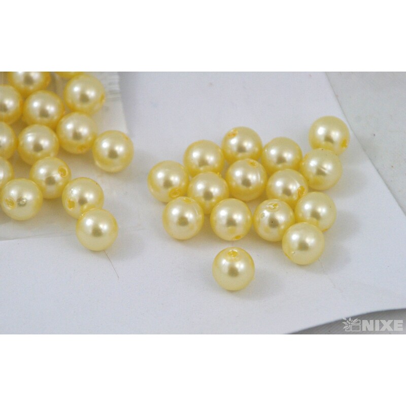 KORÁLKY 10mm cca 104ks*LOSOSOVÁ