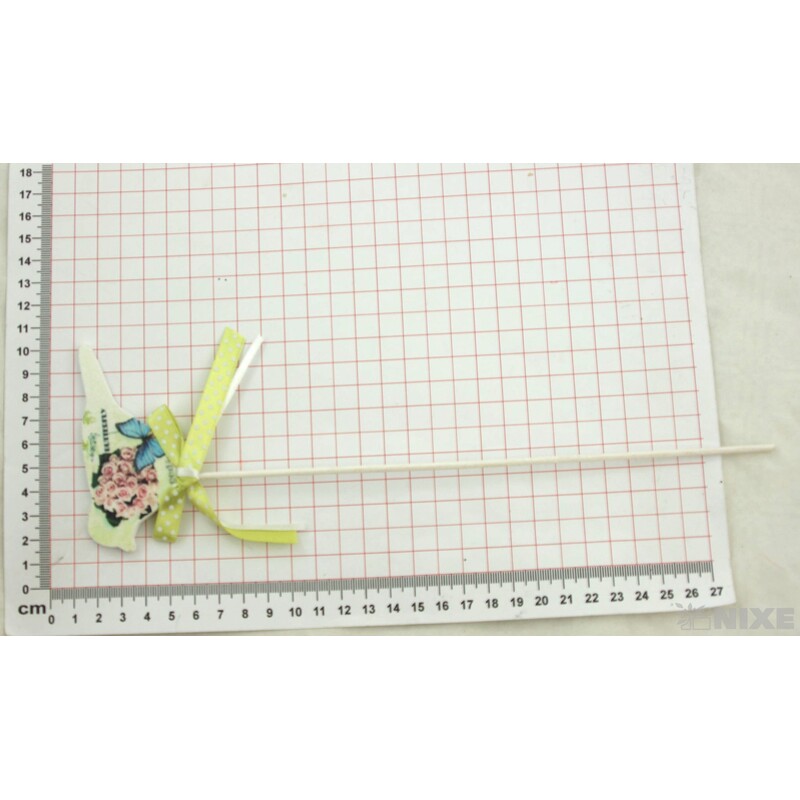 ZÁPICH PTÁČEK 12ks 6x27cm*ZELENÁ