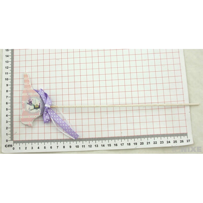 ZÁPICH PTÁČEK 12ks 6x27cm*FIALOVÁ