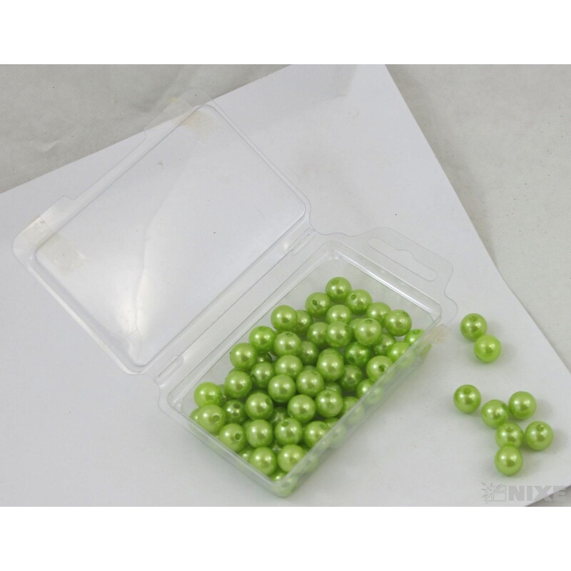 KORÁLKY 10mm 45g*ZELENÁ