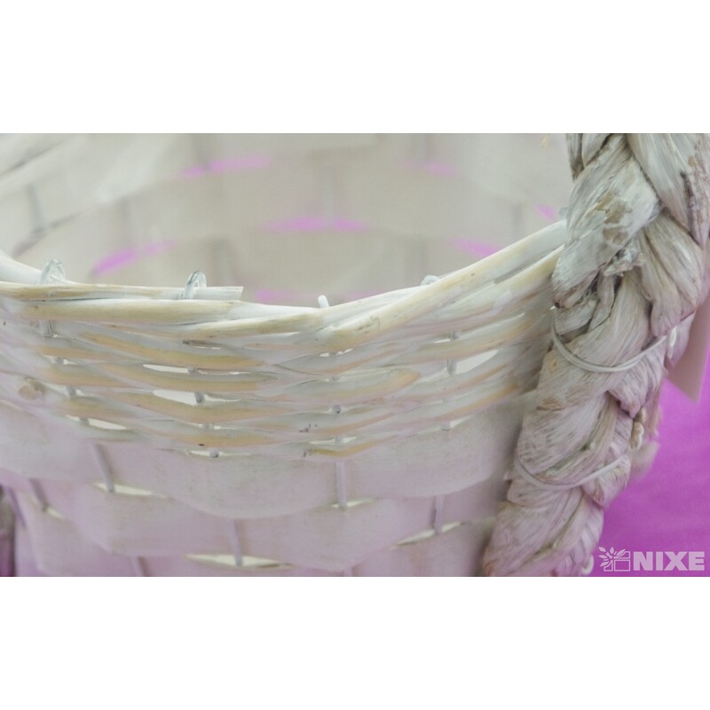 KOŠ OVÁL 20x15x12cm*MIX BAREV