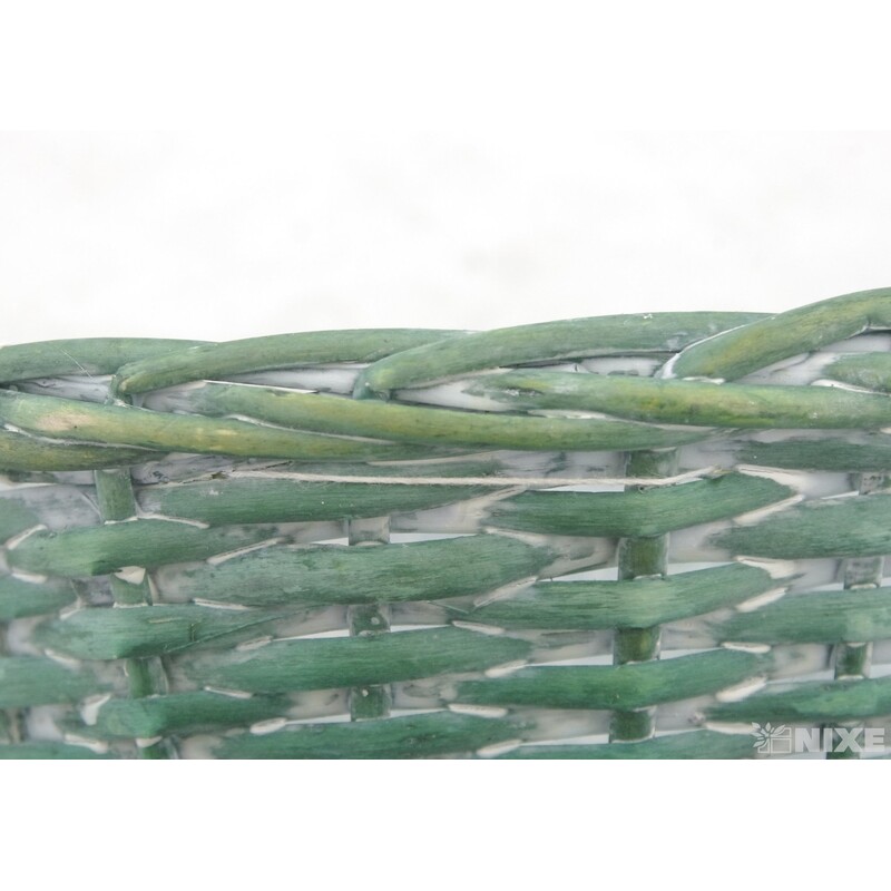 KOŠ OVÁL 20x15x12cm*MIX BAREV