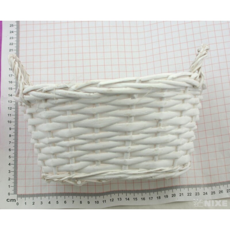 KOŠ OVÁL 20x15x12cm*MIX BAREV