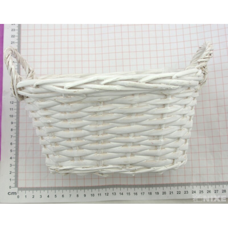 KOŠ OVÁL 20x15x12cm*MIX BAREV