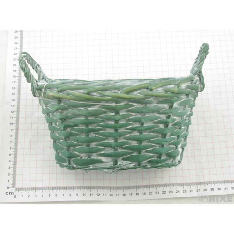 KOŠ OVÁL 20x15x12cm*MIX BAREV