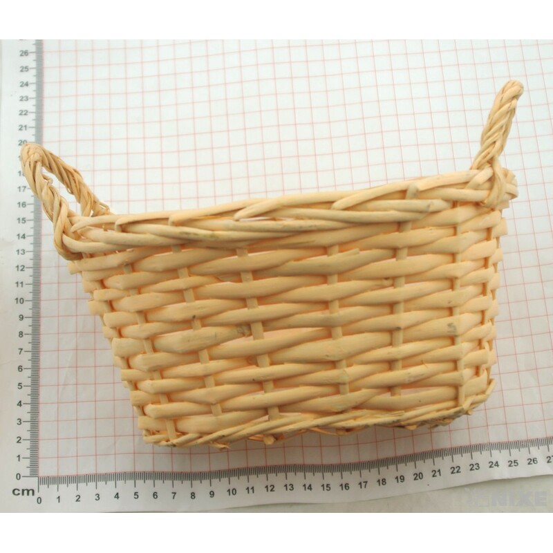 KOŠ OVÁL 20x15x12cm*MIX BAREV