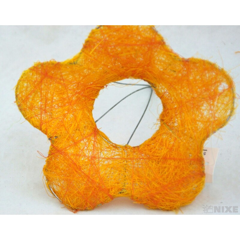 PODLOŽKA SISAL KVĚT 15cm*MIX BAREV