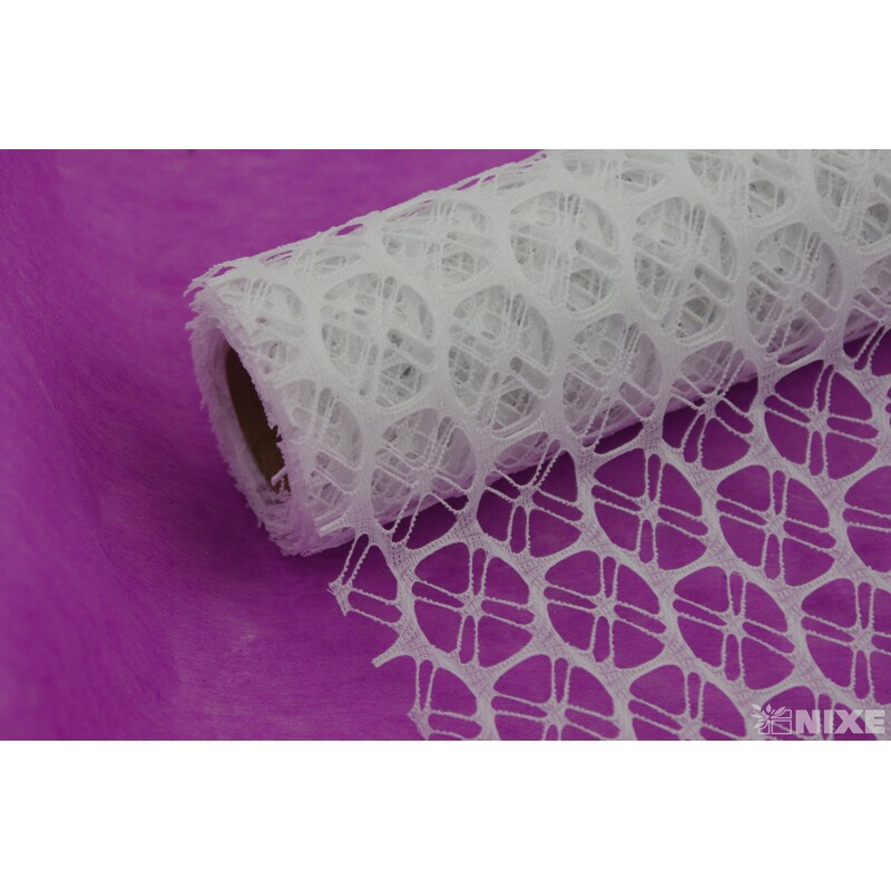 ROLE ROMBO 48cmx5yd*BÍLÁ 23