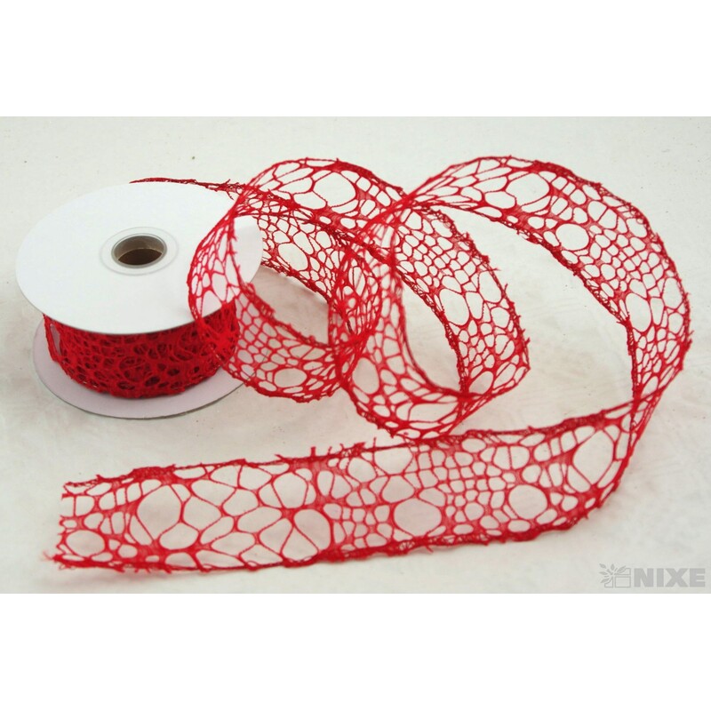 STUHA CROISY 5cmx10yd*ČERVENÁ 02