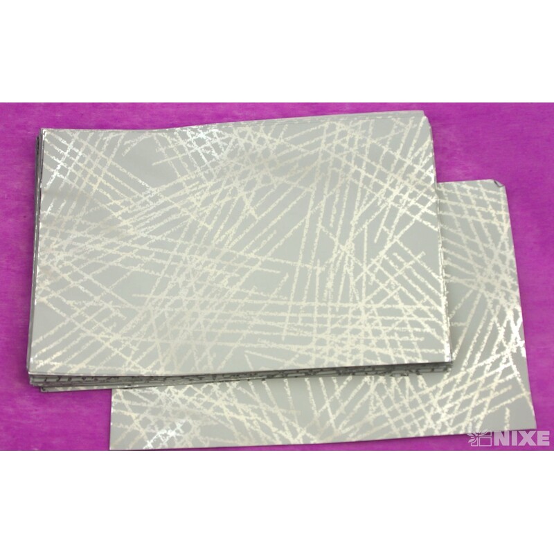 SÁČEK 16x25cm U-289ACC*STŘÍBRNÁ 16 V+