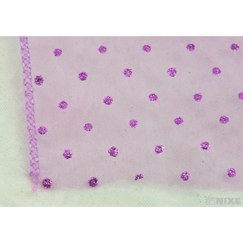 ORGANZA GLITR 710 36cmx10yd*FIALOVÁ 2T23