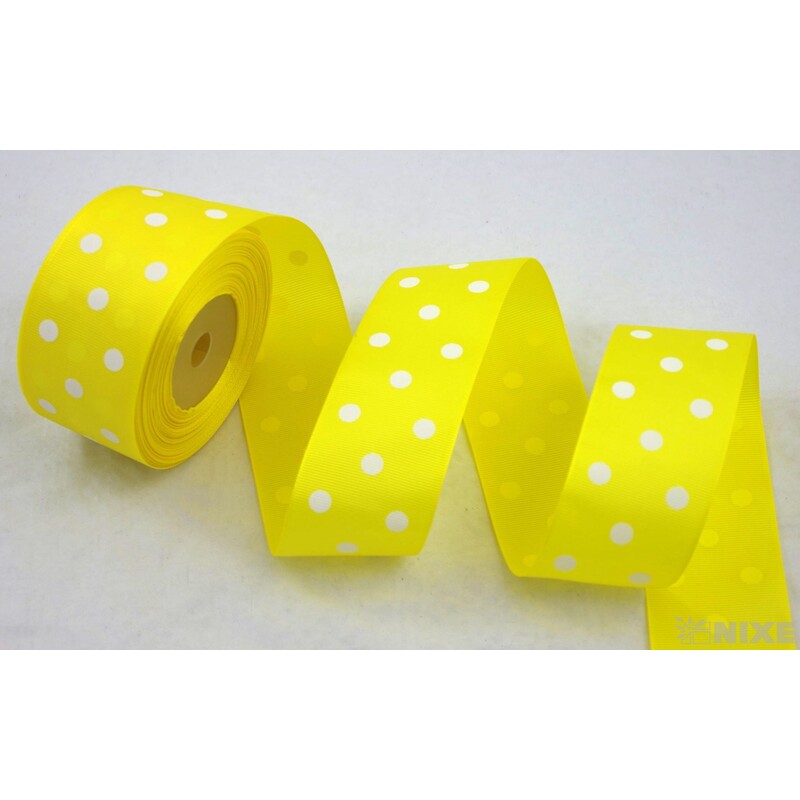 STUHA PUNTÍK RYPS 50mmx25yd*ŽLUTÁ