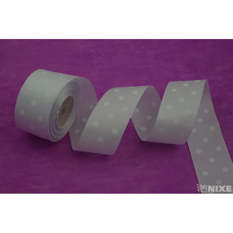 STUHA PUNTÍK RYPS 50mmx25yd*BÍLÁ