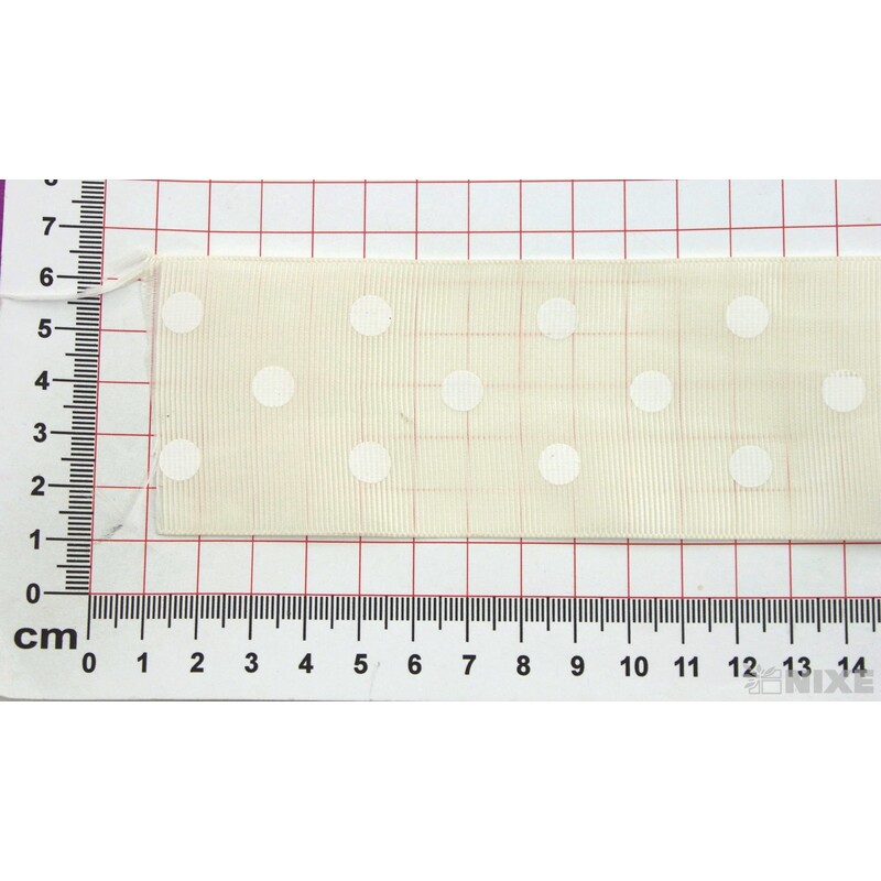 STUHA PUNTÍK RYPS 50mmx25yd*KRÉMOVÁ