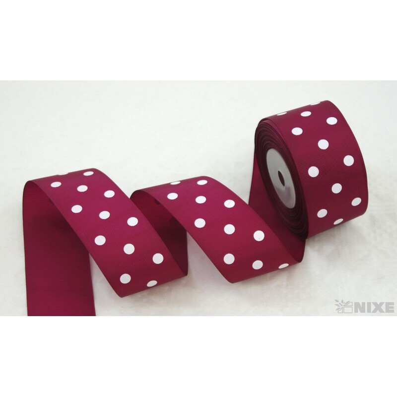 STUHA PUNTÍK RYPS 50mmx25yd*BORDOVÁ