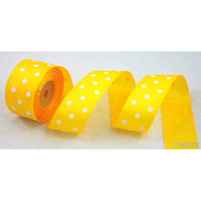 STUHA PUNTÍK RYPS 50mmx25yd*ŽLUTÁ TM.