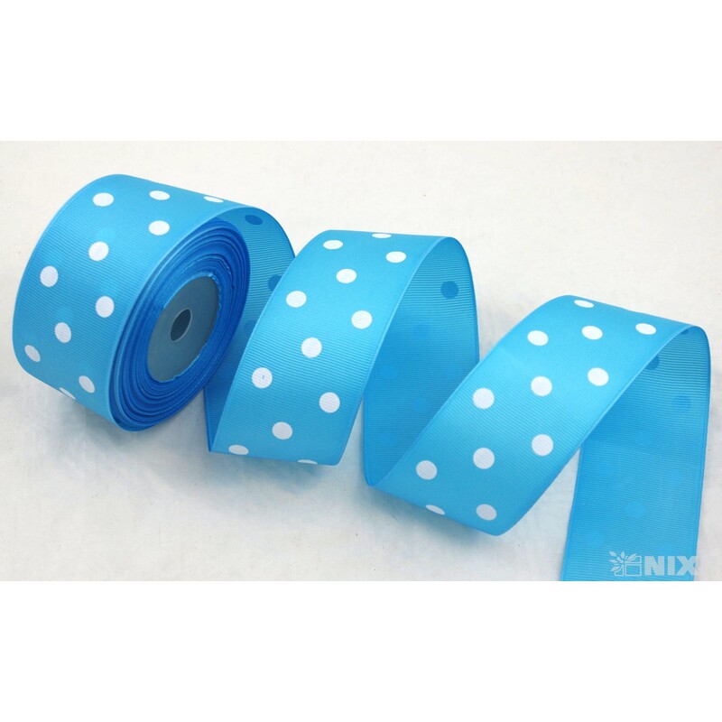 STUHA PUNTÍK RYPS 50mmx25yd*MODRÁ SV.