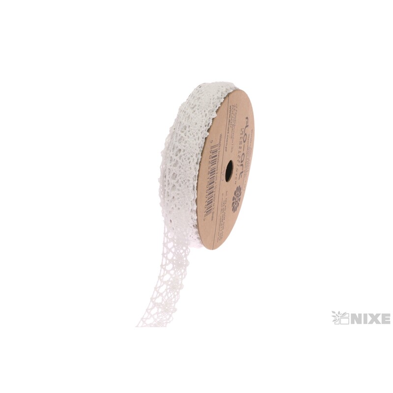 STUHA KRAJKA 20mmx10yd*BÍLÁ