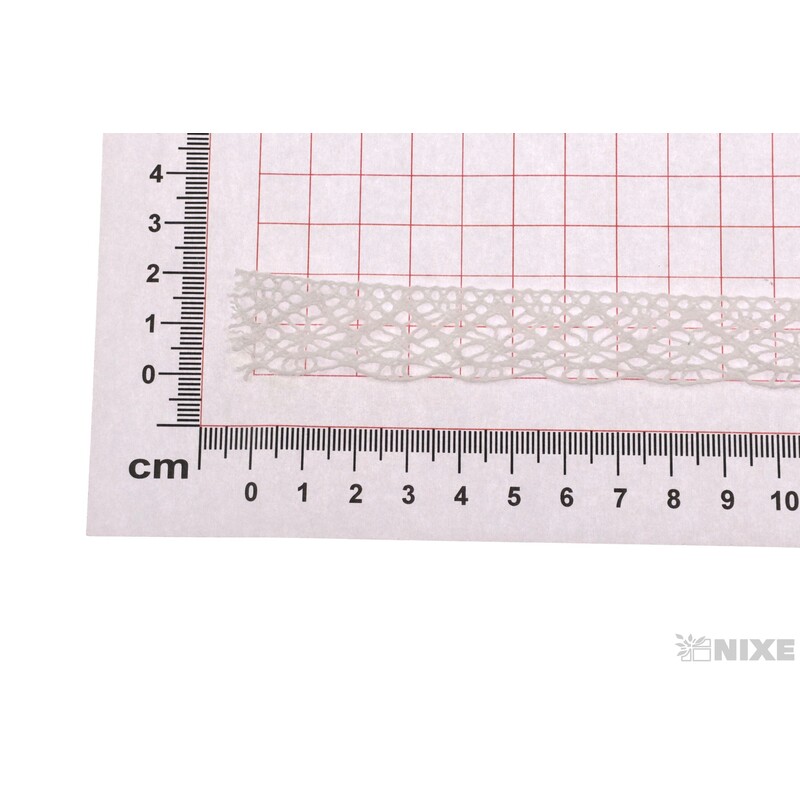 STUHA KRAJKA 20mmx10yd*BÍLÁ