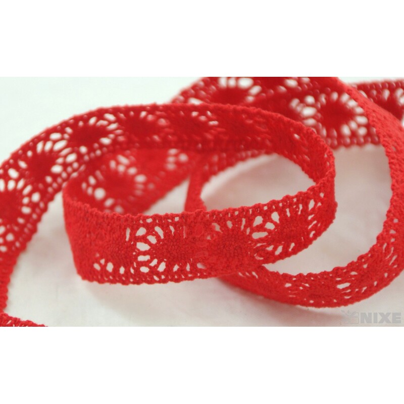 STUHA KRAJKA 25mmx10yd*ČERVENÁ