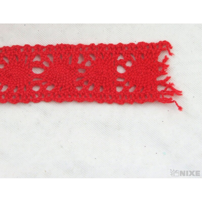 STUHA KRAJKA 25mmx10yd*ČERVENÁ