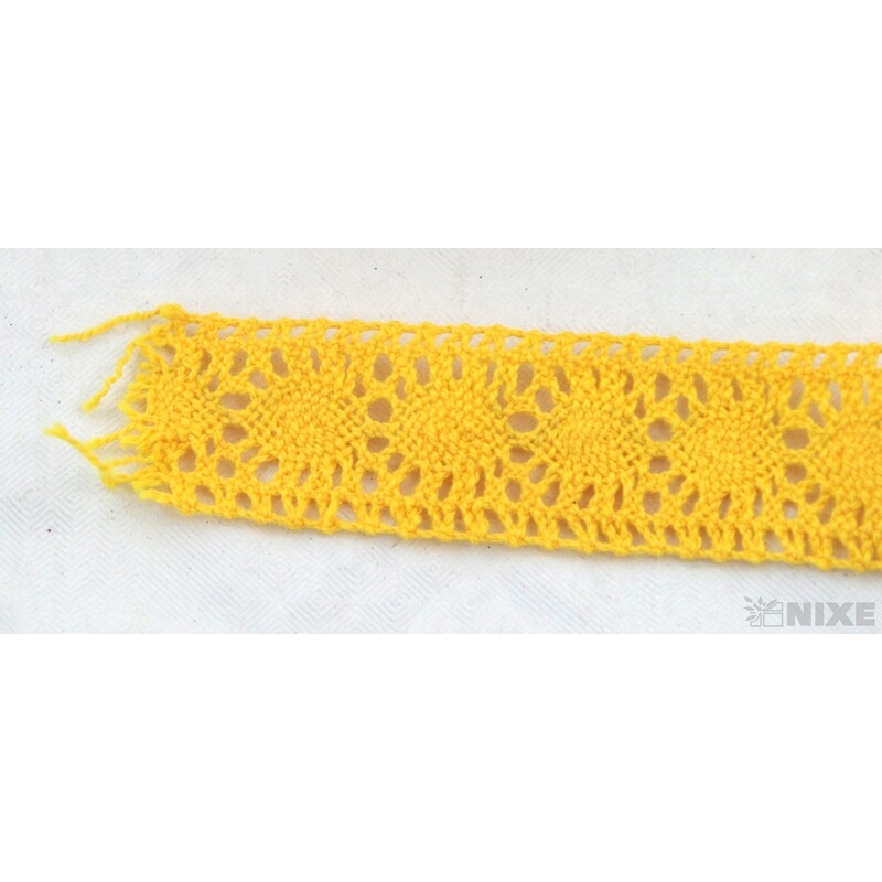 STUHA KRAJKA 25mmx10yd*ŽLUTÁ TM.