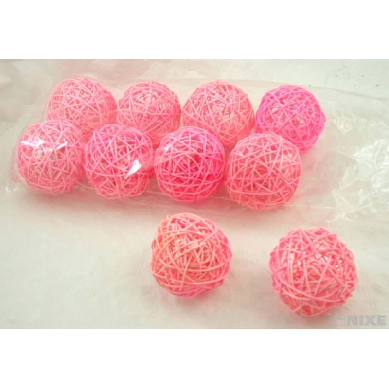 KOULE PEDIG 10cm*MIX BAREV