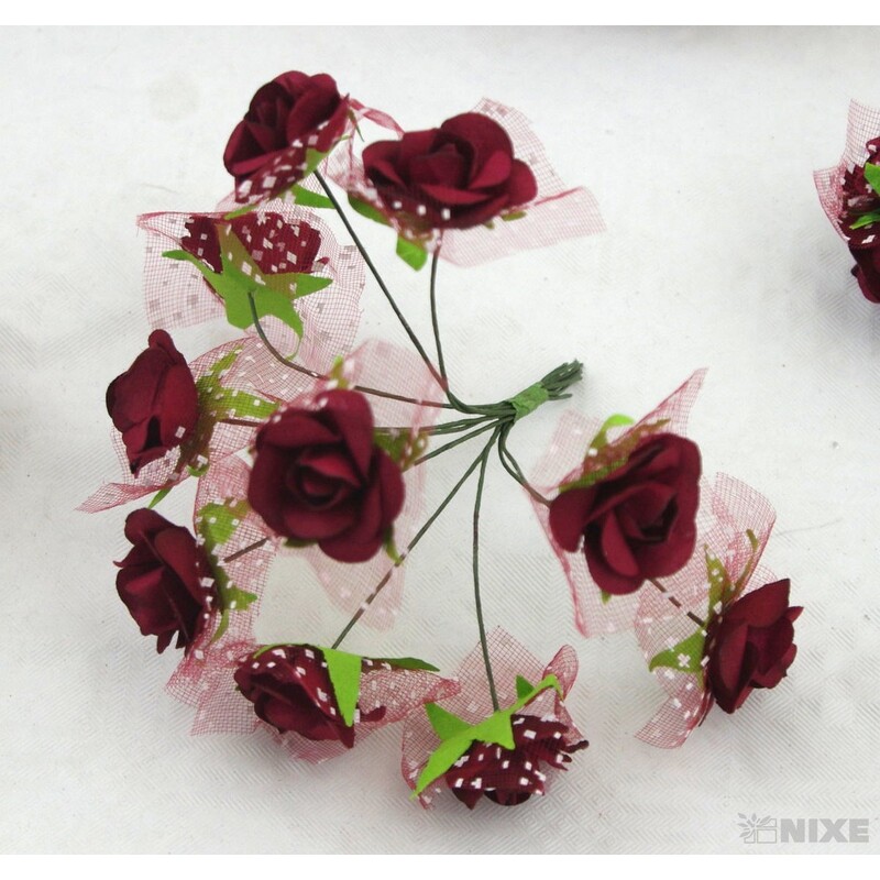 KYTIČKA SVAZEK 1x10cm 10ks 12sv*MIX BAREV