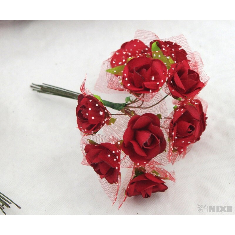 KYTIČKA SVAZEK 1x10cm 10ks 12sv*MIX BAREV