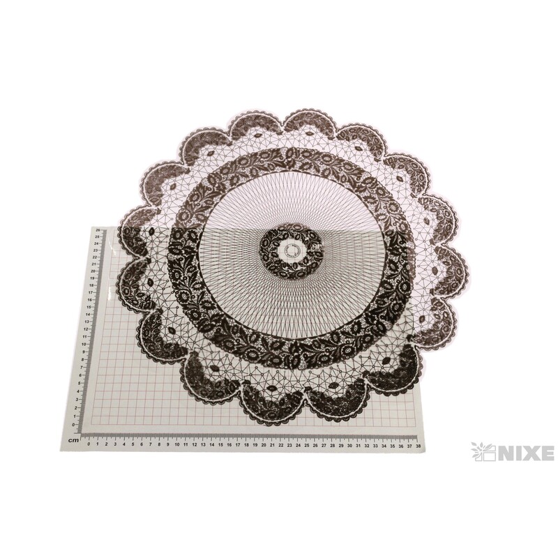 50cm KRAJKA RONDO*ČERNÁ