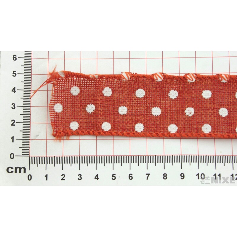 STUHA PUNTÍK 113 38mmx7yd*ORANŽOVÁ TM.